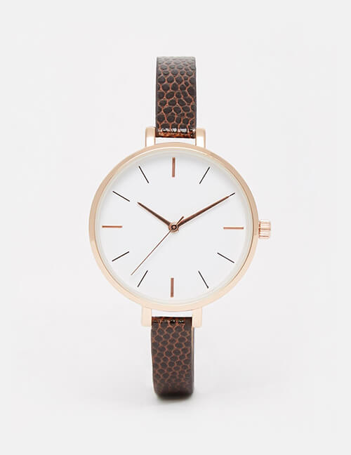 London Leather Strap Watch